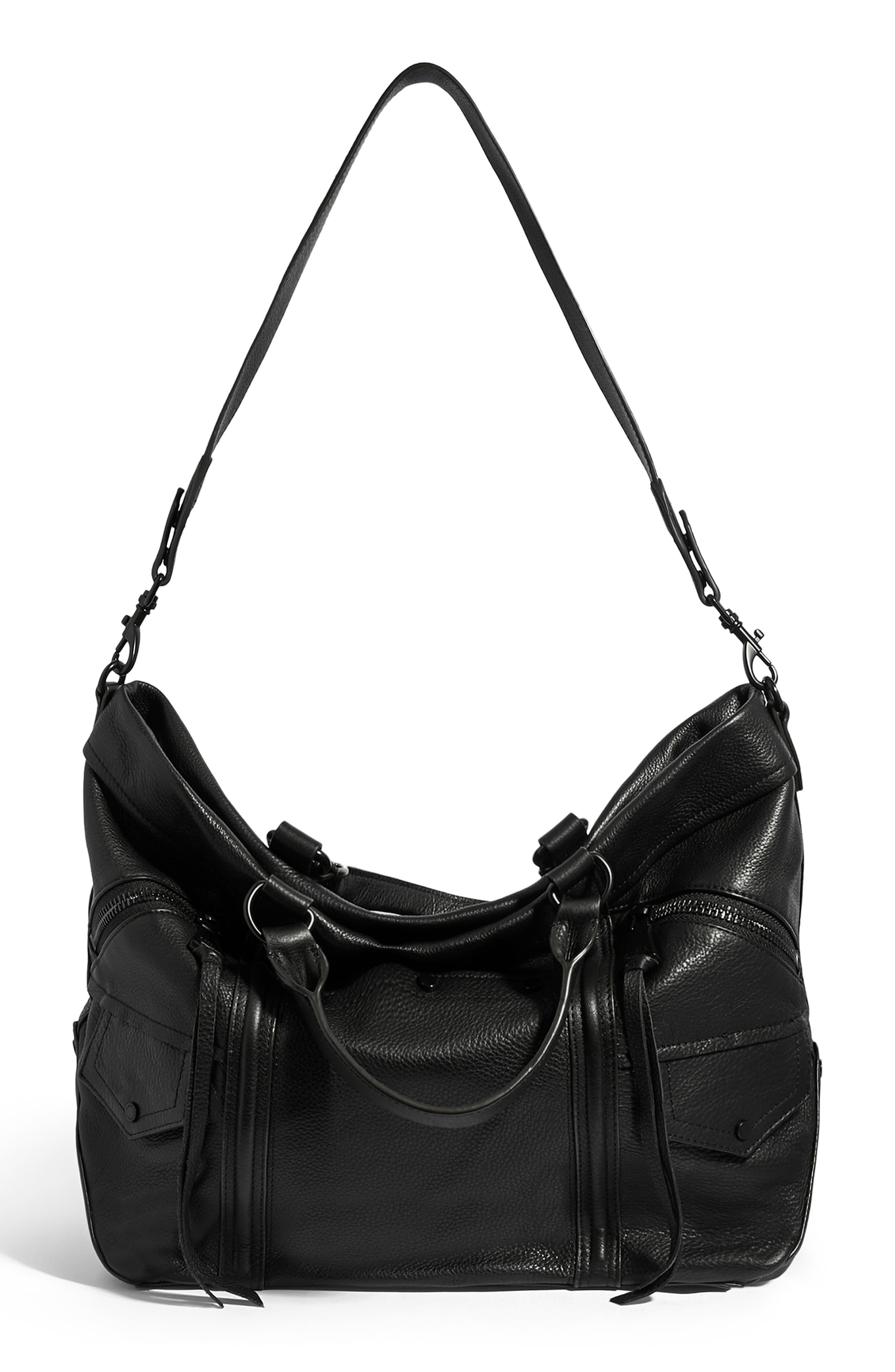Aimee Kestenberg Fair Game Convertible Tote, Alternate, color, Black
