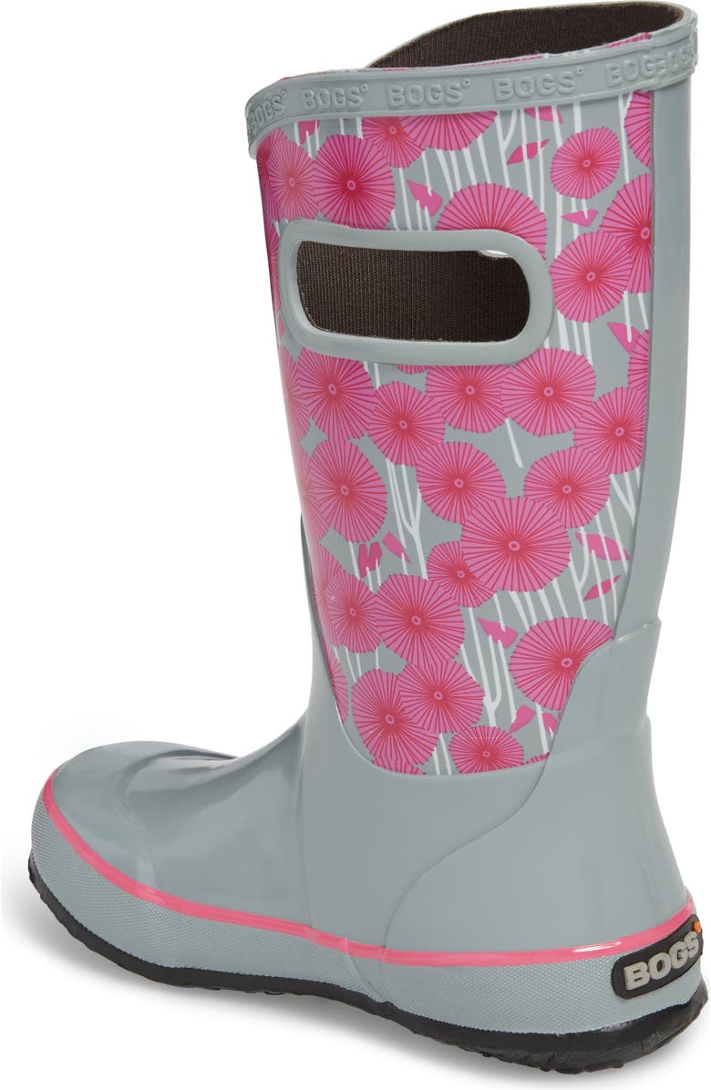 Bogs Skipper Aster Print Rubber Rain Boot, Alternate, color,
