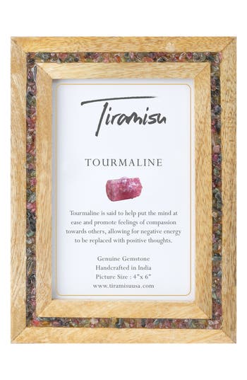 Tiramisu Moonglow Picture Frame In Pink Tourmaline