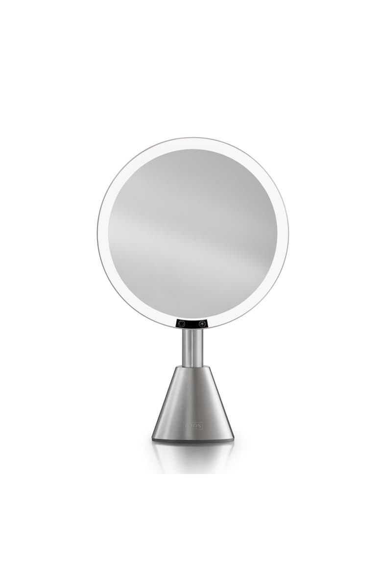 5x Deluxe Rechargeable LED Mirror, Main, color, Silver