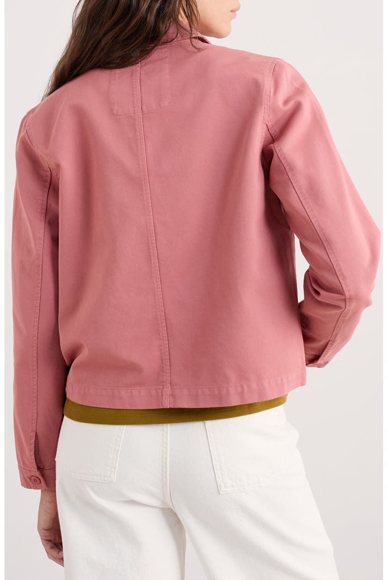 Coombe Lane Organic Cotton Chore Jacket, Alternate, color, DUSTY ROSE