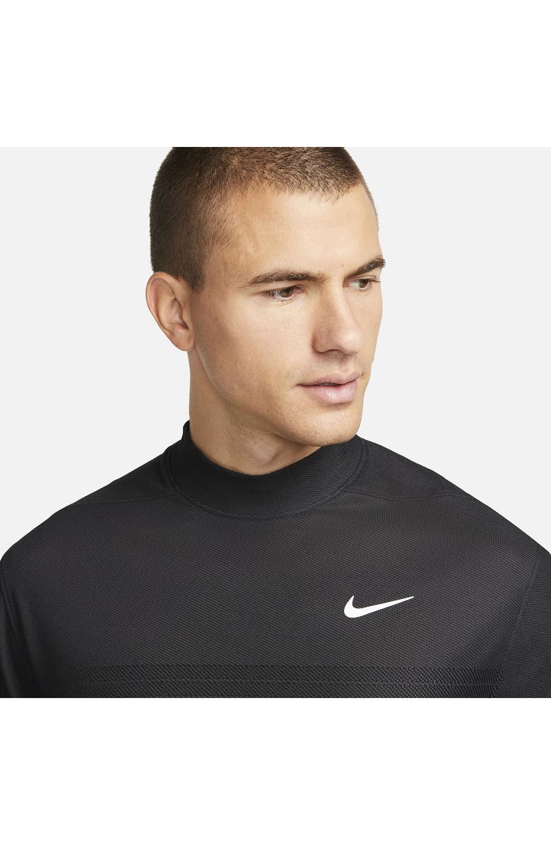 Nike x Tiger Woods Dri-FIT Mock Neck Golf Polo, Alternate, color, 
