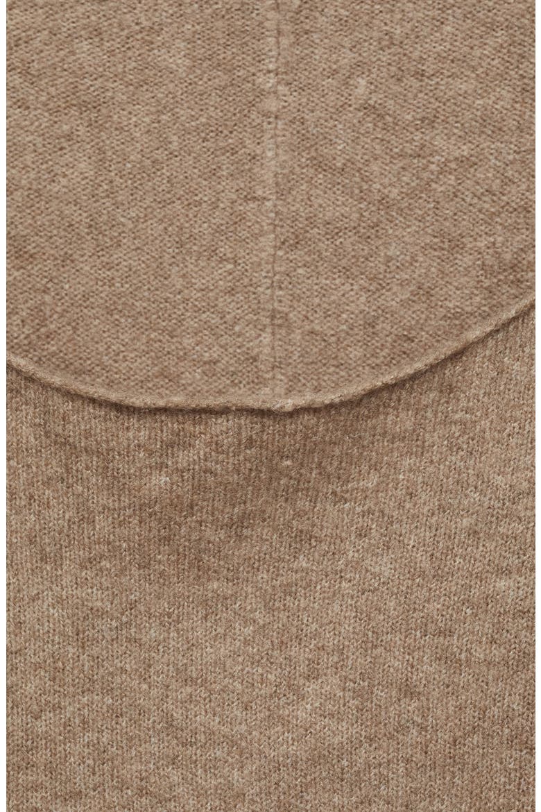 Boat Neck Sweater, Alternate, color, TOBACCO BROWN
