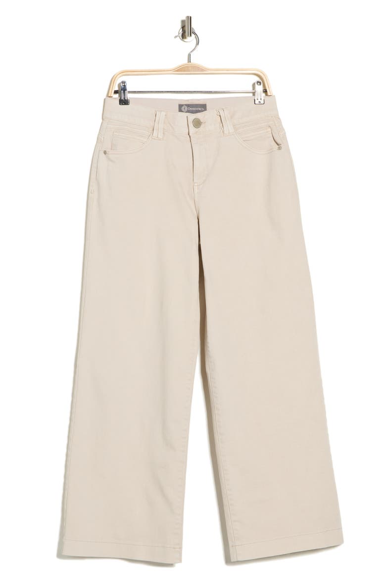 High Waist Wide Leg Jeans, Main, color, WASHED LINEN