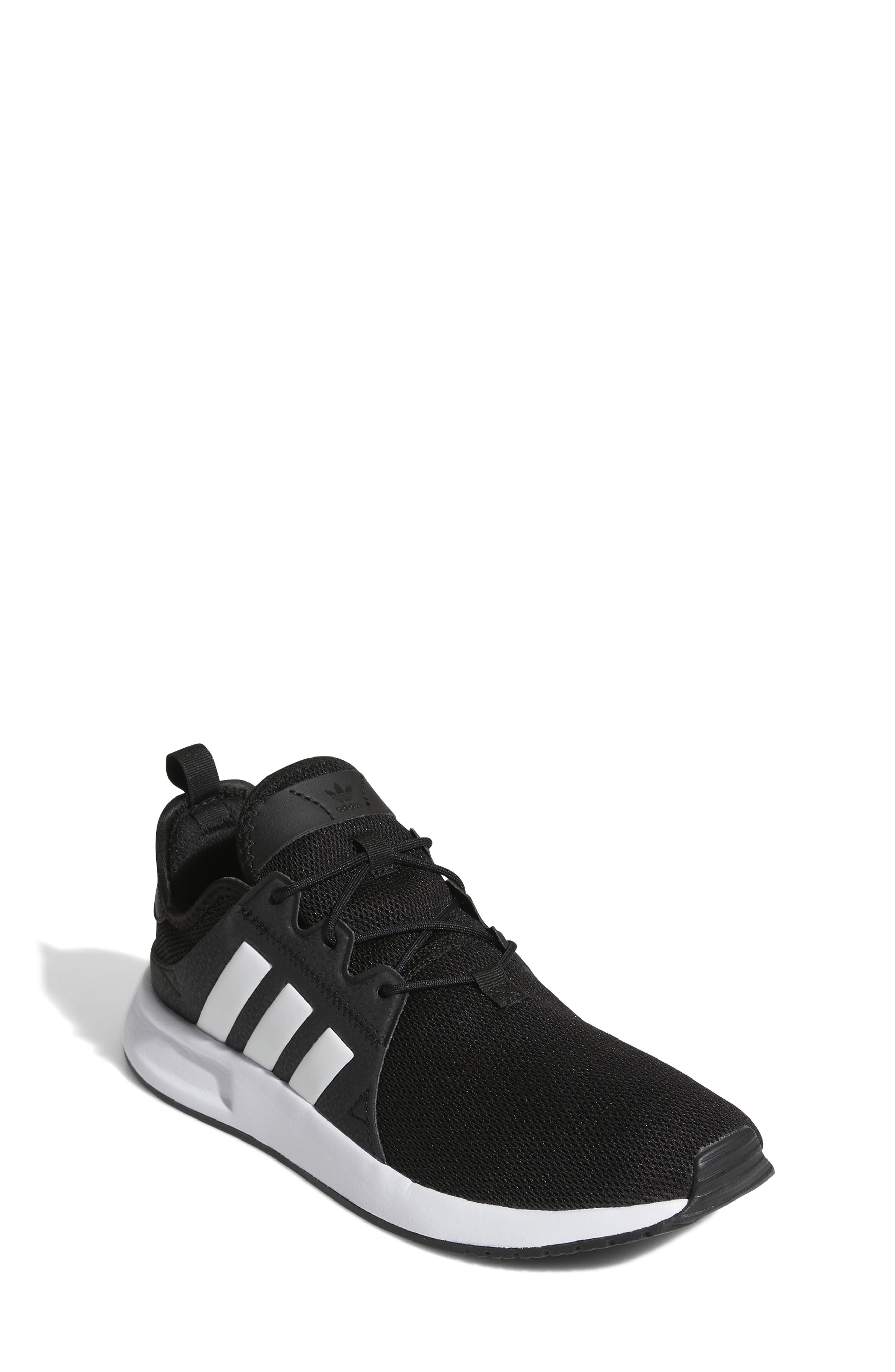 adidas X_PLR Knit Sneaker, Main, color, Black