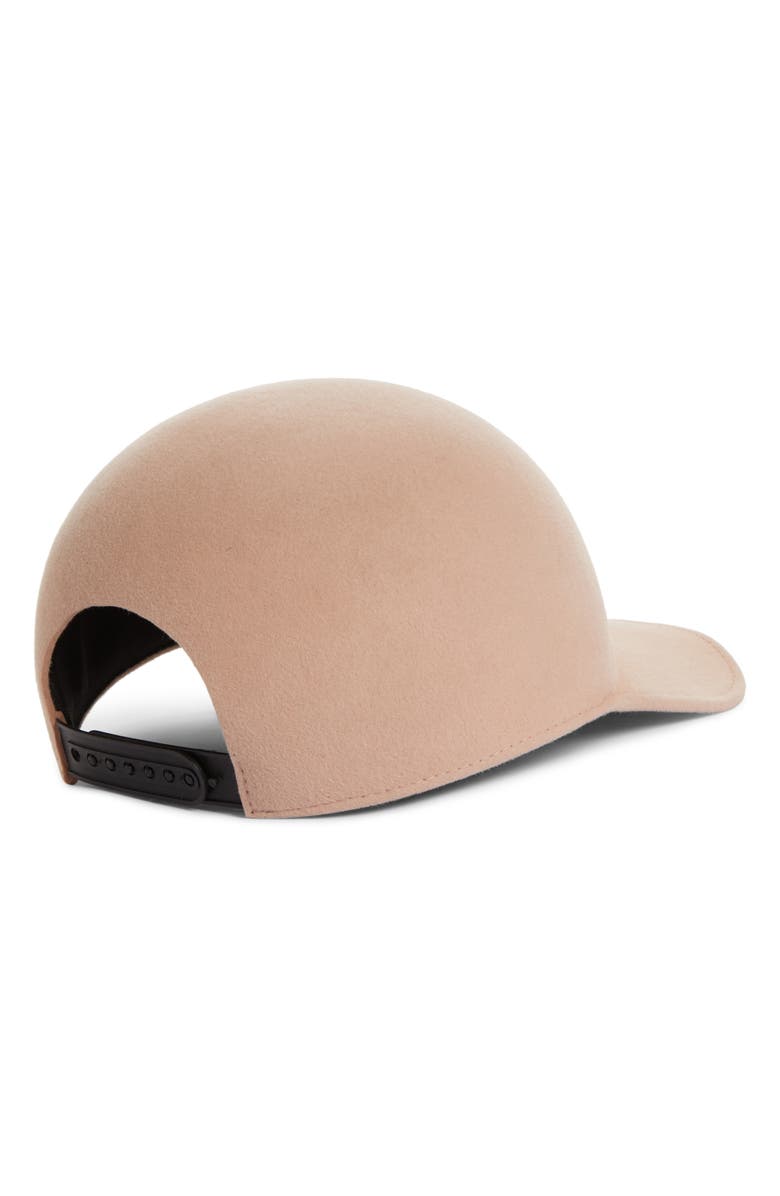 Maison Michel Tiger Fur Felt Cap, Alternate, color, 