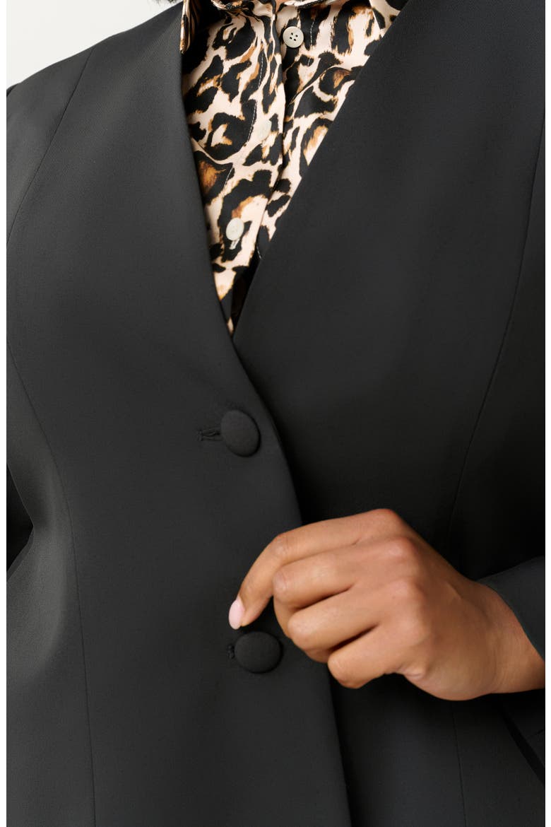 Jenna Jacket, Alternate, color, BLACK