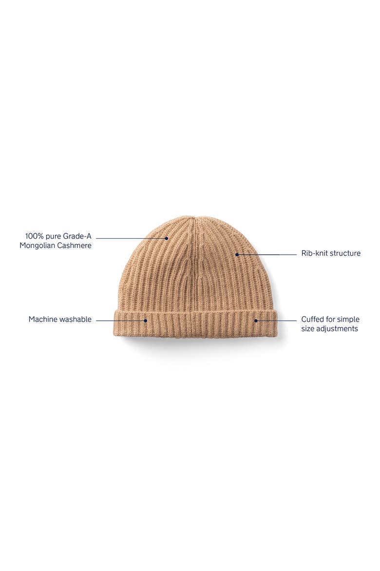Cashmere Beanie, Alternate, color, SIENNA