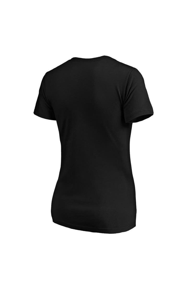 FANATICS Women's Fanatics Branded Black Chicago White Sox Live For It V-Neck T-Shirt, Alternate, color,