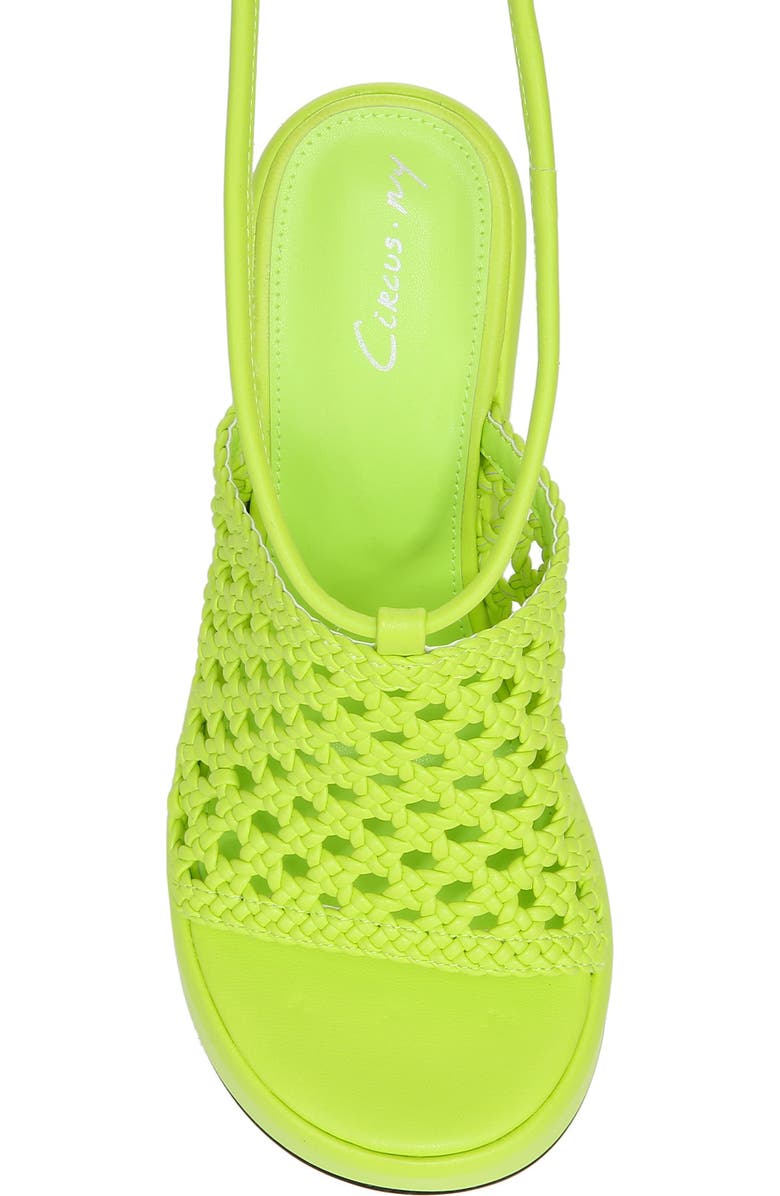 Circus NY by Sam Edelman Paislie Ankle Tie Sandal, Alternate, color, Wasabi