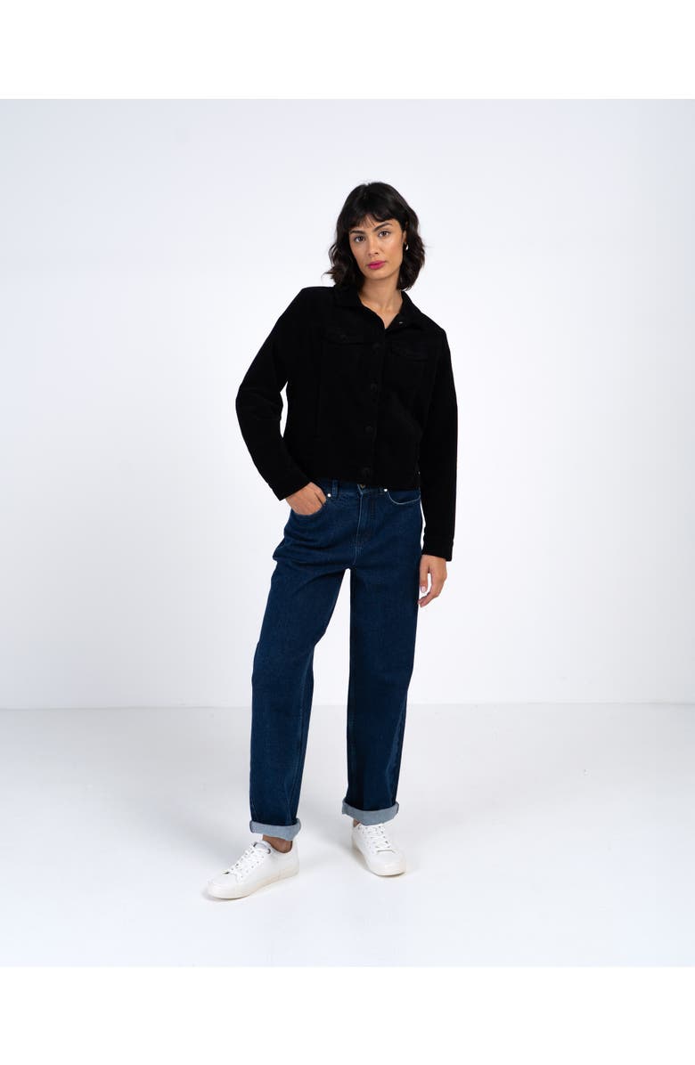 Kettlewell Vera Velvet Jacket, Main, color, Black