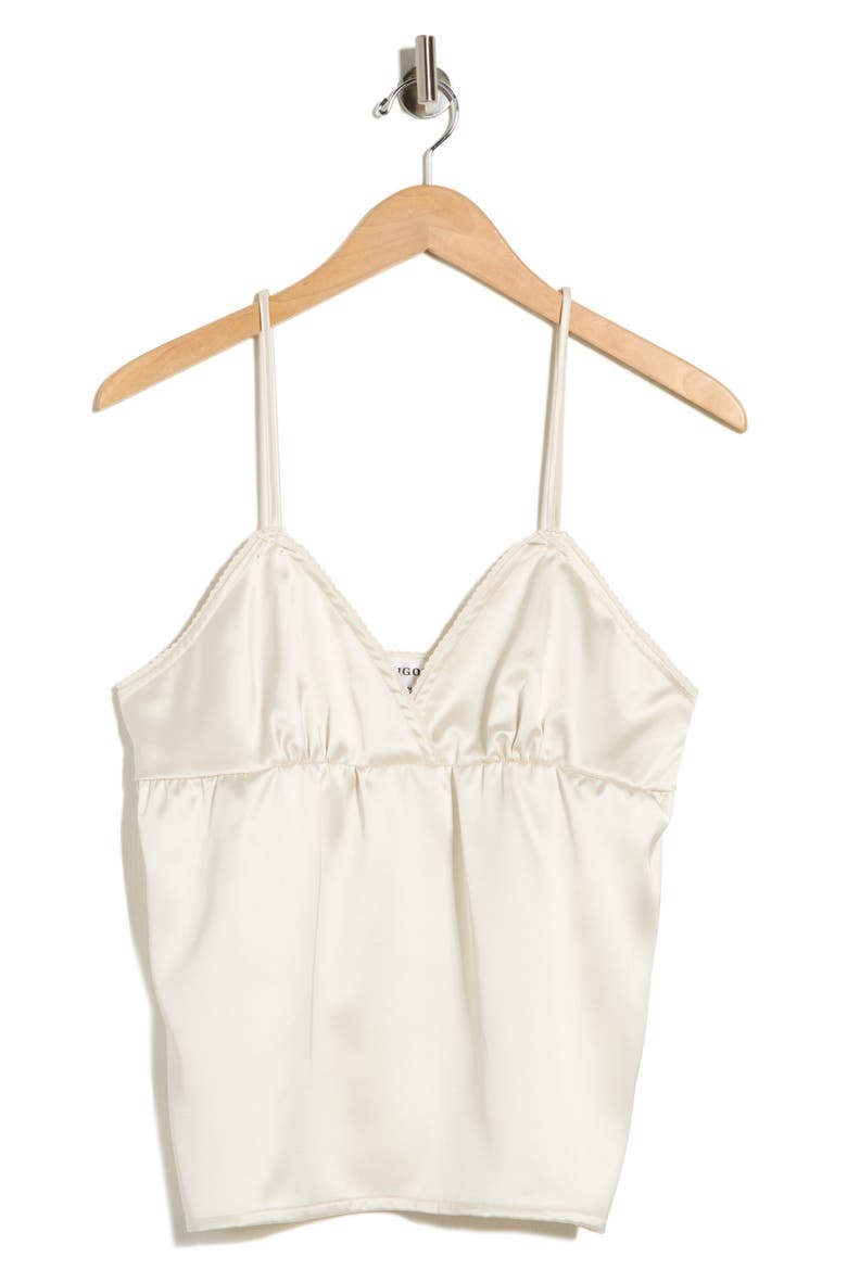 Satin Camisole, Alternate, color, IVORY