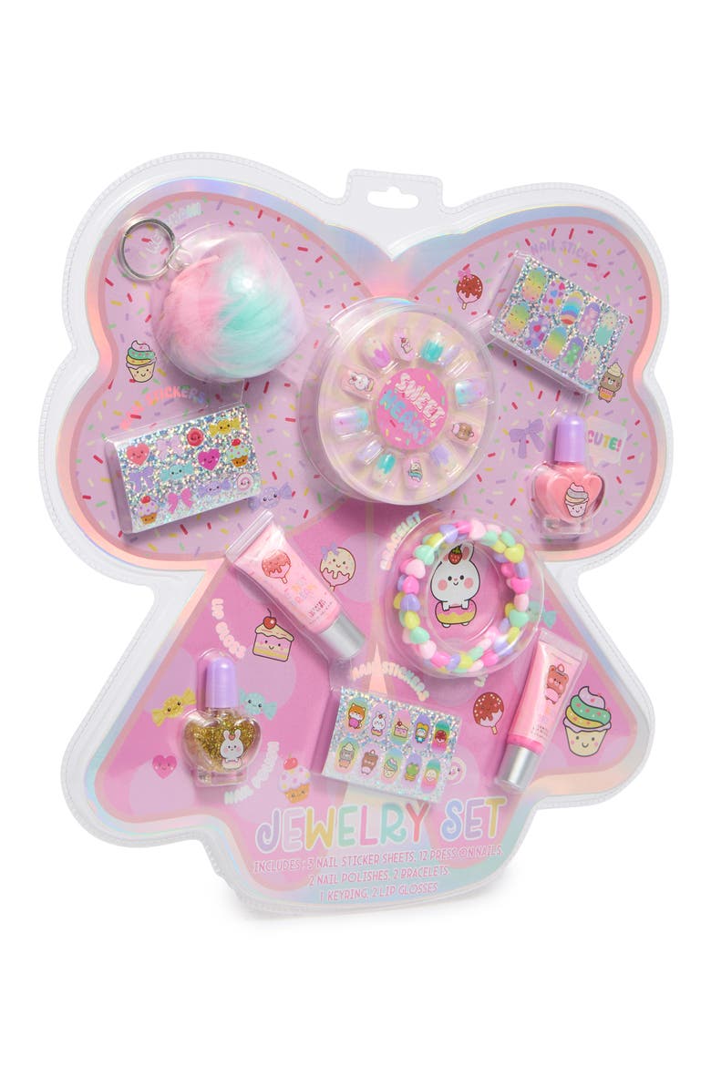 Kids' Sweet Treats Jewelry Set, Main, color, MULTI PINK