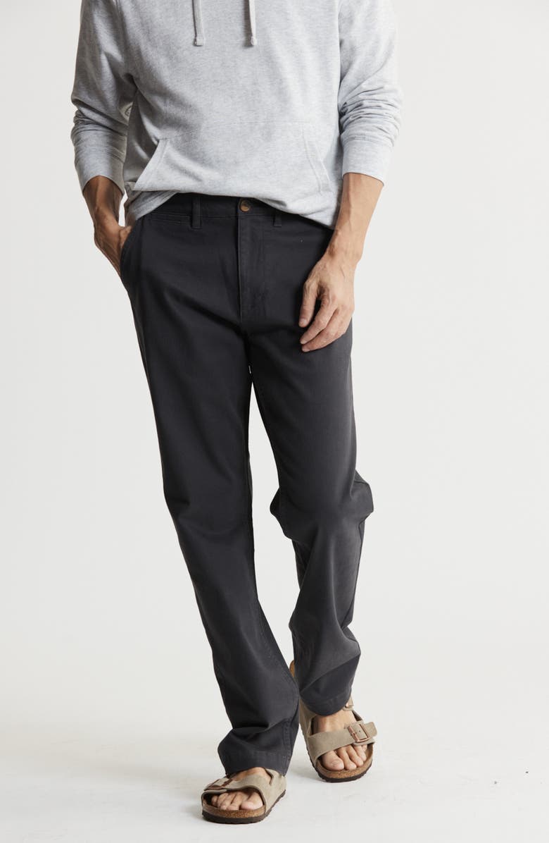 JACHS Classic Straight Leg Pants, Alternate, color, Charcoal