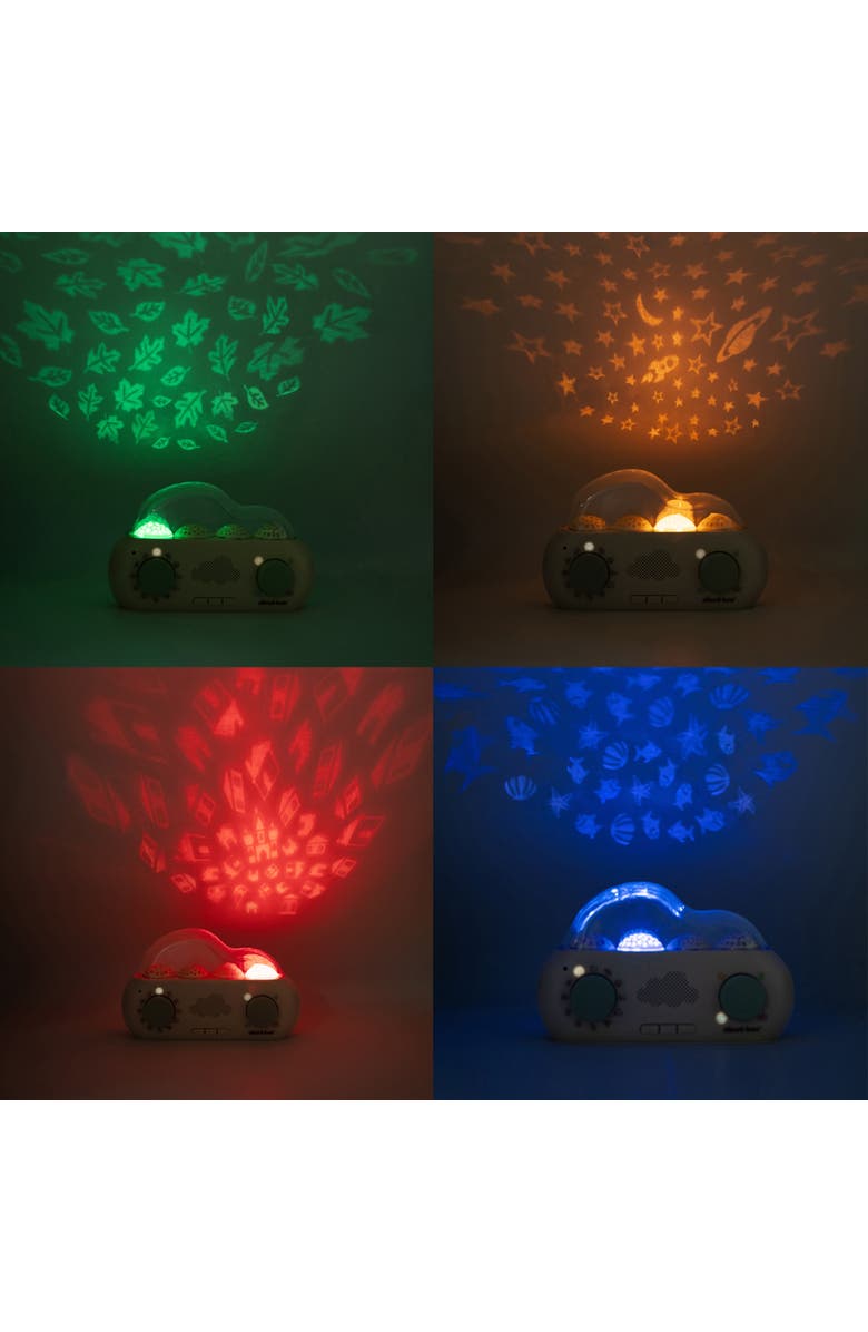 Cloud B CloudBox - Storytelling Nightlight & Sleep Aid with Soothing Sounds & Light Projections, Alternate, color, Beige