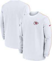 Nike Men's Nike Red Kansas City Chiefs 2024 Sideline Coaches Long Sleeve Top