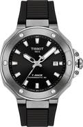 Tissot T-Race Powermatic 80 Silicone Strap Watch, 41mm