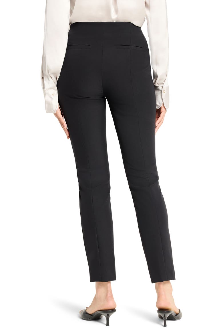 Newbury Ankle Slim Pants, Alternate, color, BLACK ONYX
