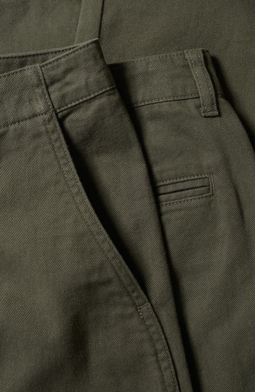 Seasalt Cornwall Painted Forms Ankle Barrel Leg Organic Cotton Pants In Green