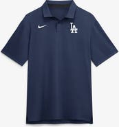 Nike Men's Nike Navy Los Angeles Dodgers Tour Dri-FIT Polo