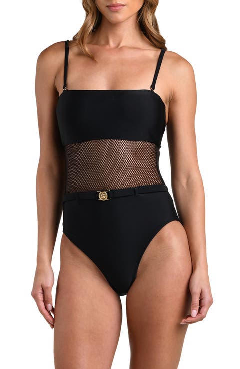 Tory Belted One-Piece Swimsuit