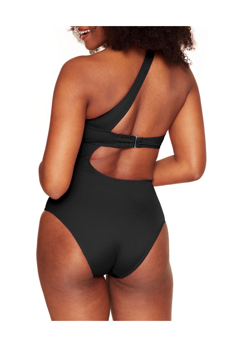 Alaine Swimwear One-Piece, Alternate, color, Black