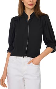CeCe Pearce Puff Sleeve Top