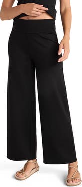 Haven Well Within Organic Cotton Modal Foldover Wide Leg Pants