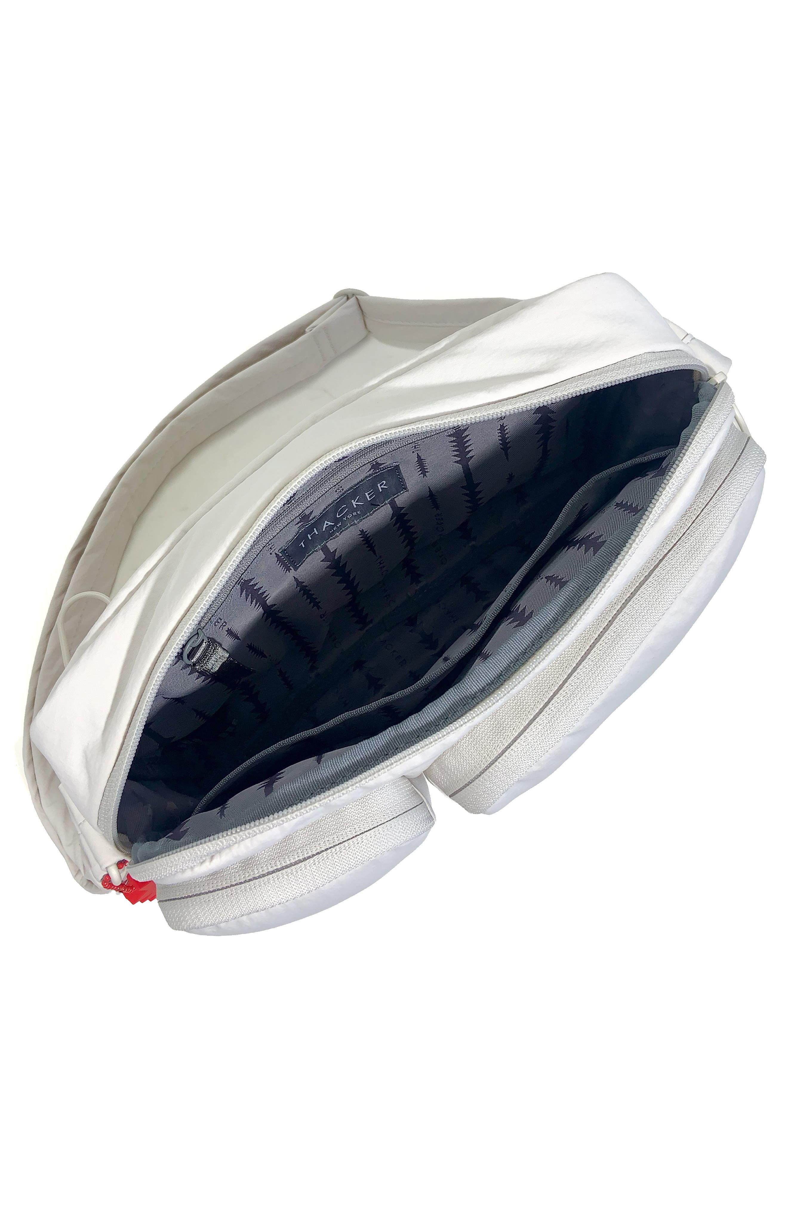 Thacker Kacy Nylon Crossbody Bag, Alternate, color, Linen