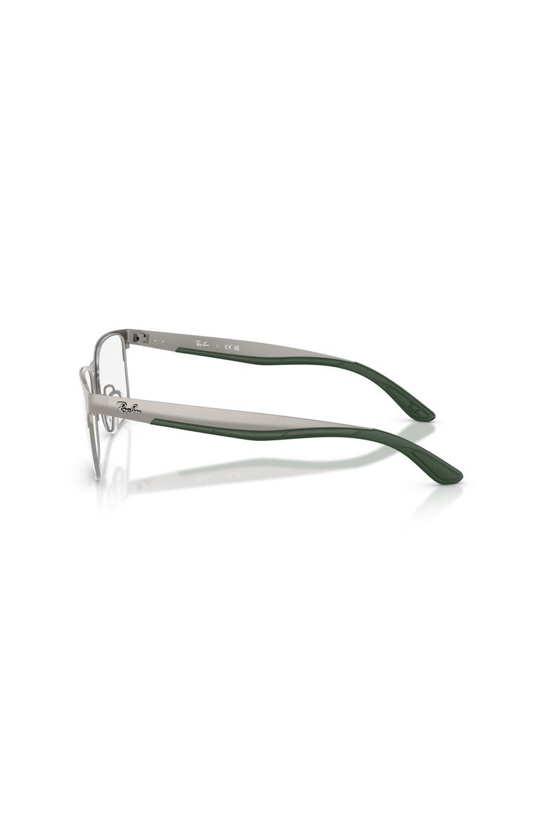 55mm Rectangle optical glasses, Alternate, color, Grey