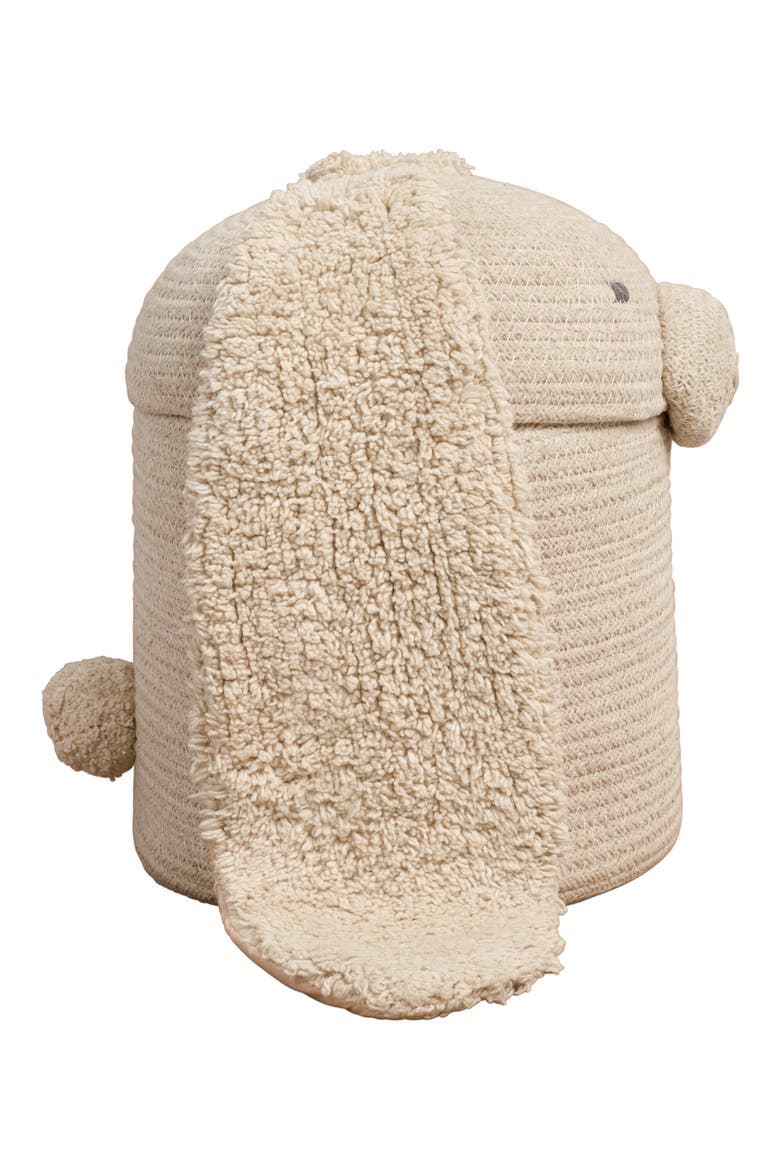 Rita The Rabbit Basket, Alternate, color, NATURAL