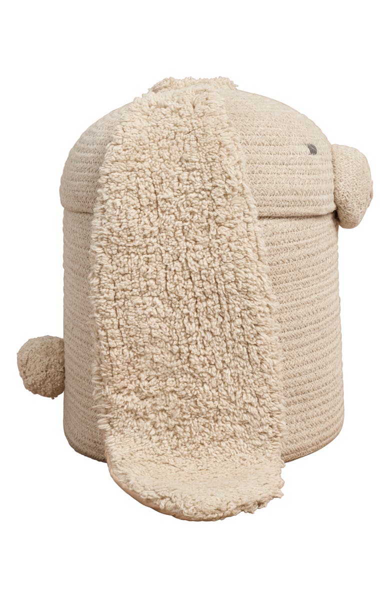 Lorena Canals Rita The Rabbit Basket, Alternate, color, Natural