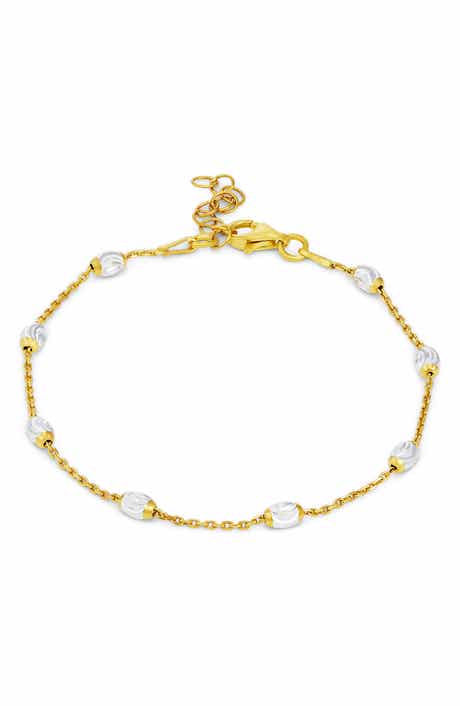 Sterling Silver Bead Bracelet