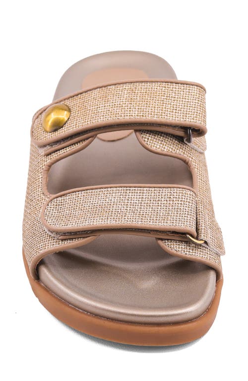 Shushop Blair Slide Sandal In Gold