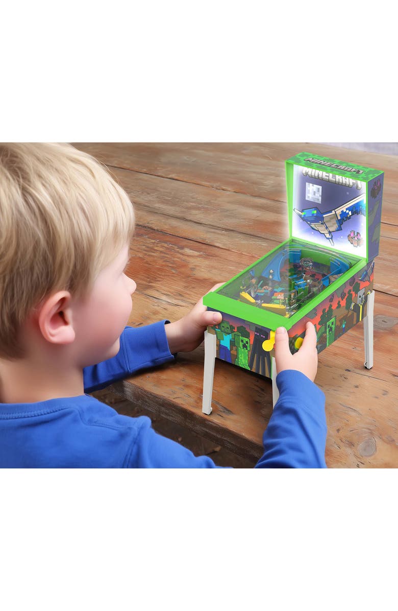 MINECRAFT Mini Arcade Pinball Deluxe Collector Series, Kids 3+, Alternate, color, Multicolored