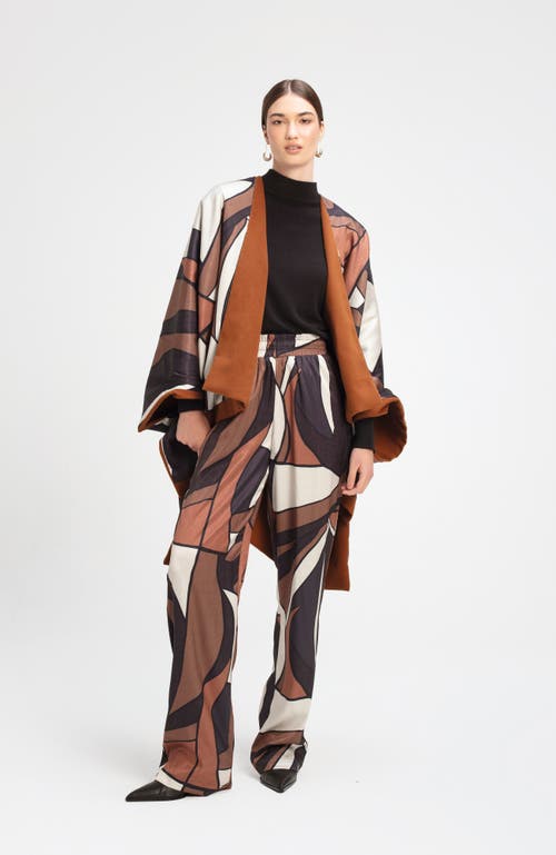 Diarrablu Leer Pants In Chiado Rust
