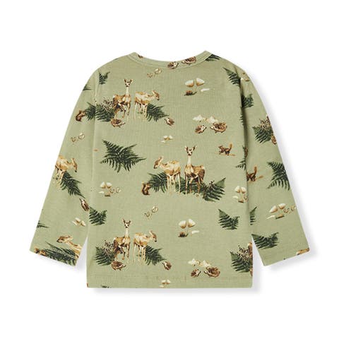 Organic Cotton Long Sleeve Two Piece Pajama Set (Baby)