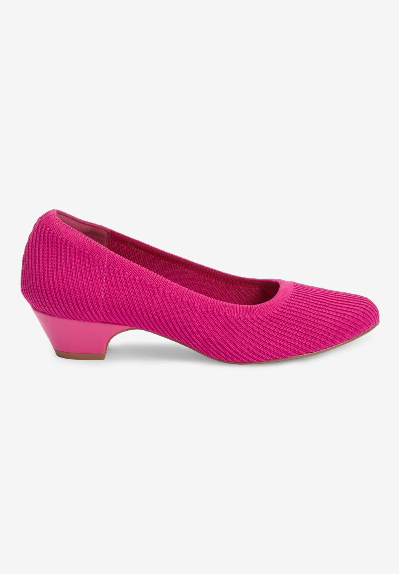 The Briley Slip On Pump, Alternate, color, BERRY