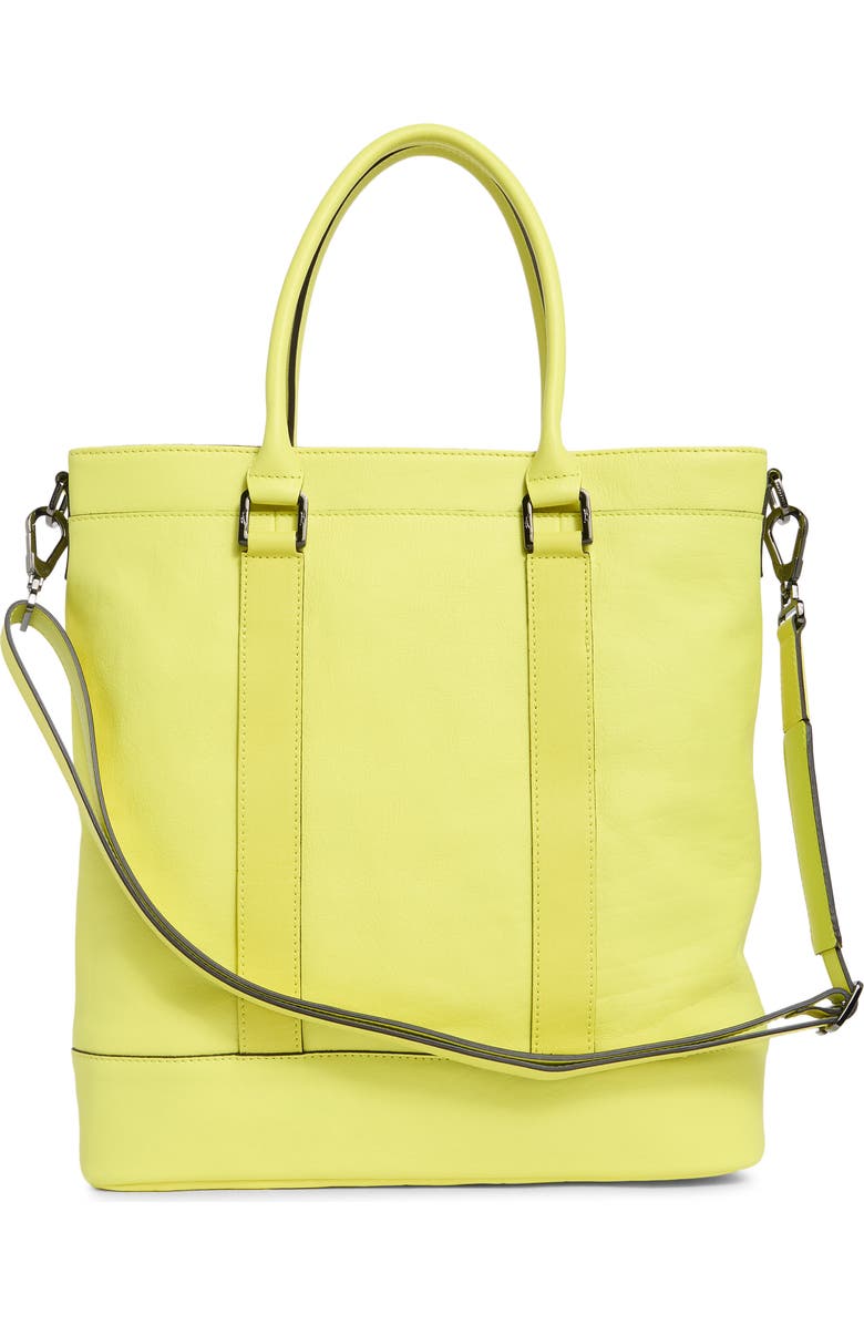 Longchamp LC3D N/S Leather Tot Bag, Alternate, color, Neon