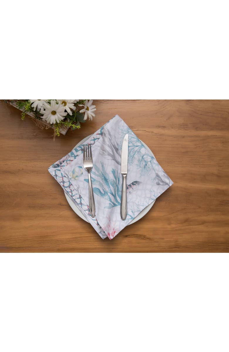 C&F Home St.Vincent Cloth Napkins Set of 6, Alternate, color, Blue