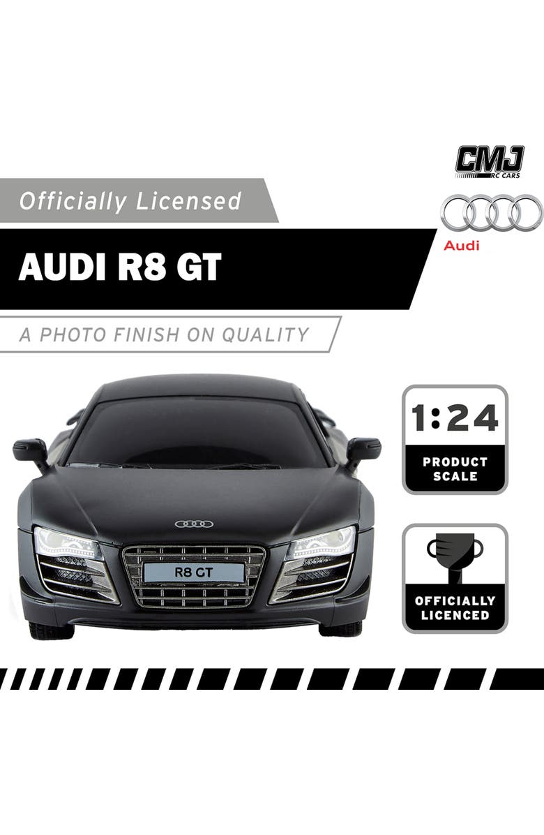 CMJ RC Cars Audi R8 Gt Rc Black, Alternate, color, Multicolored