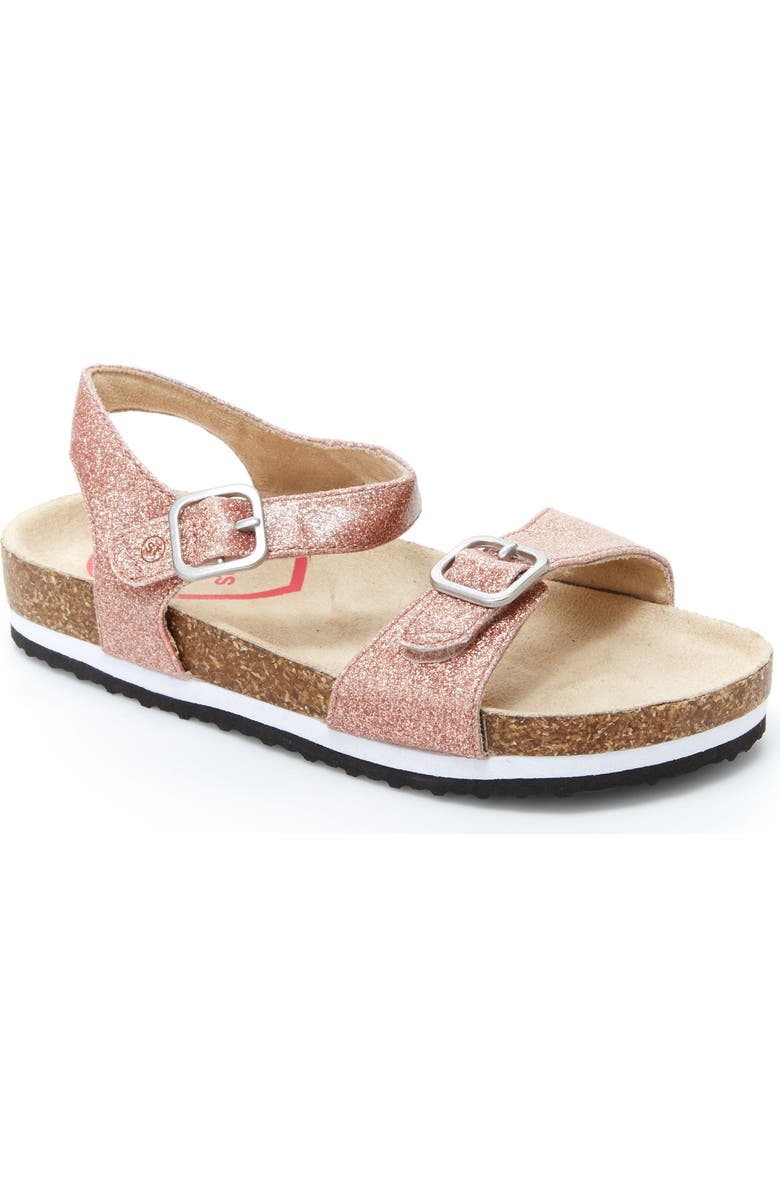 Stride Rite Zuly Glitter Sandal, Main, color,