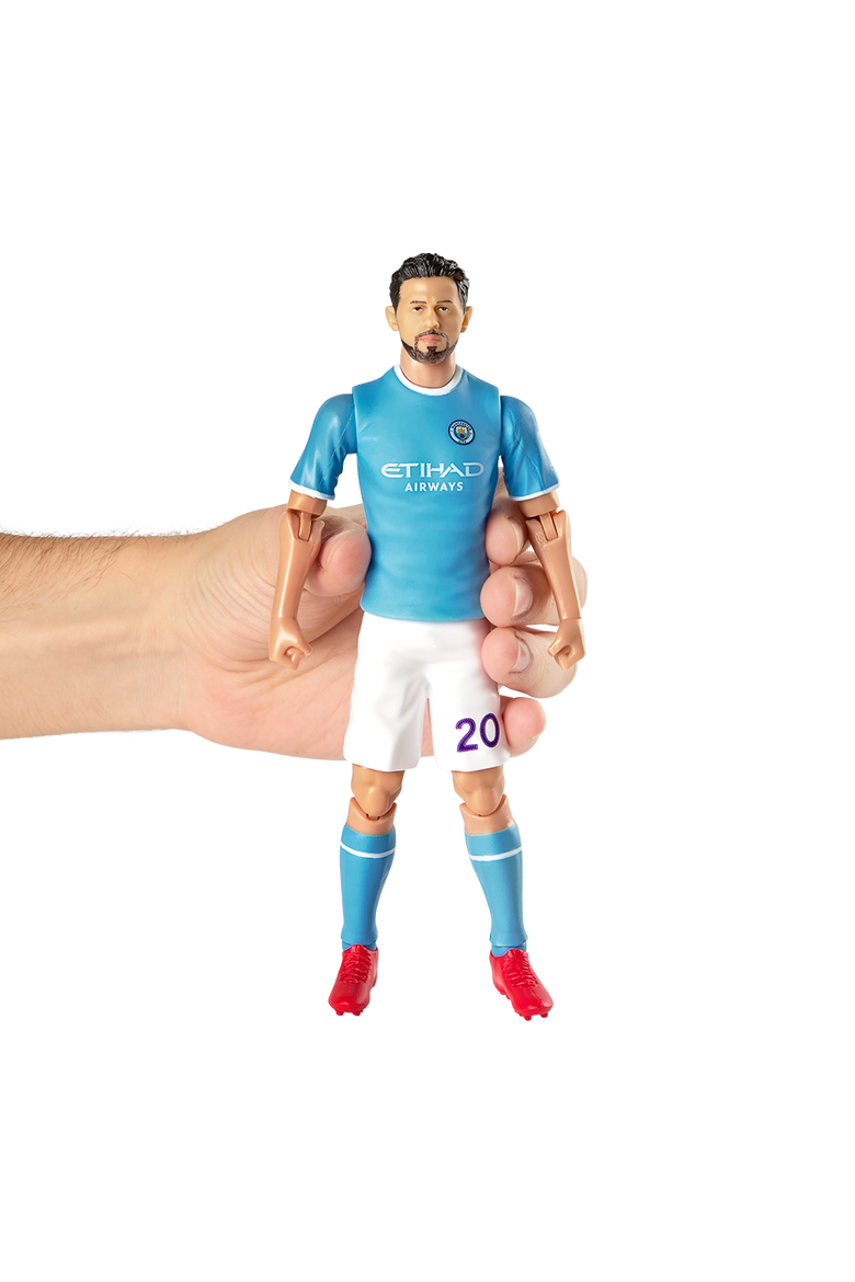 SOCKERS Manchester City F.C. Bernardo Silva 8" Collectible Soccer Action Figure, Alternate, color, No Color