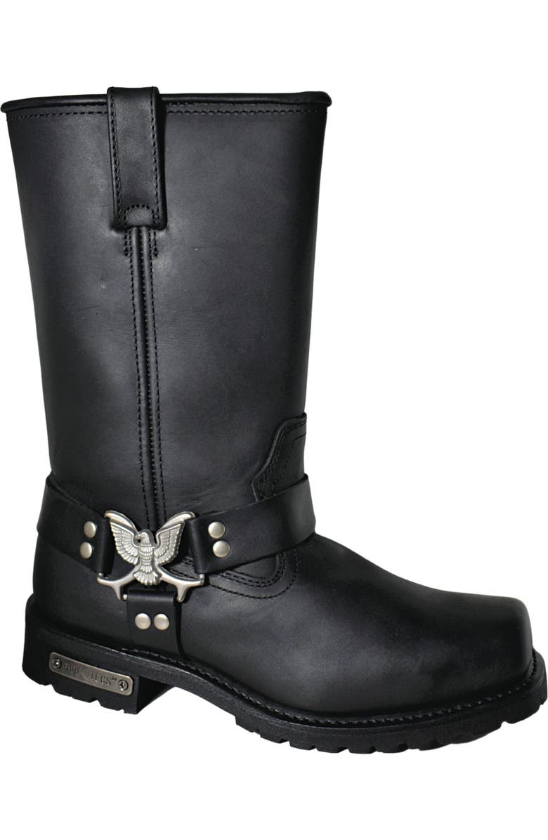 RideTecs 13" Harness Zipper Boot, Main, color, Black