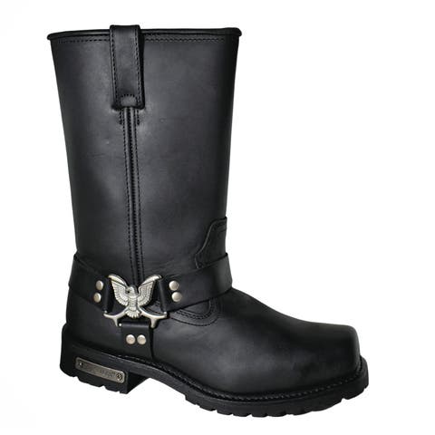 13" Harness Zipper Boot