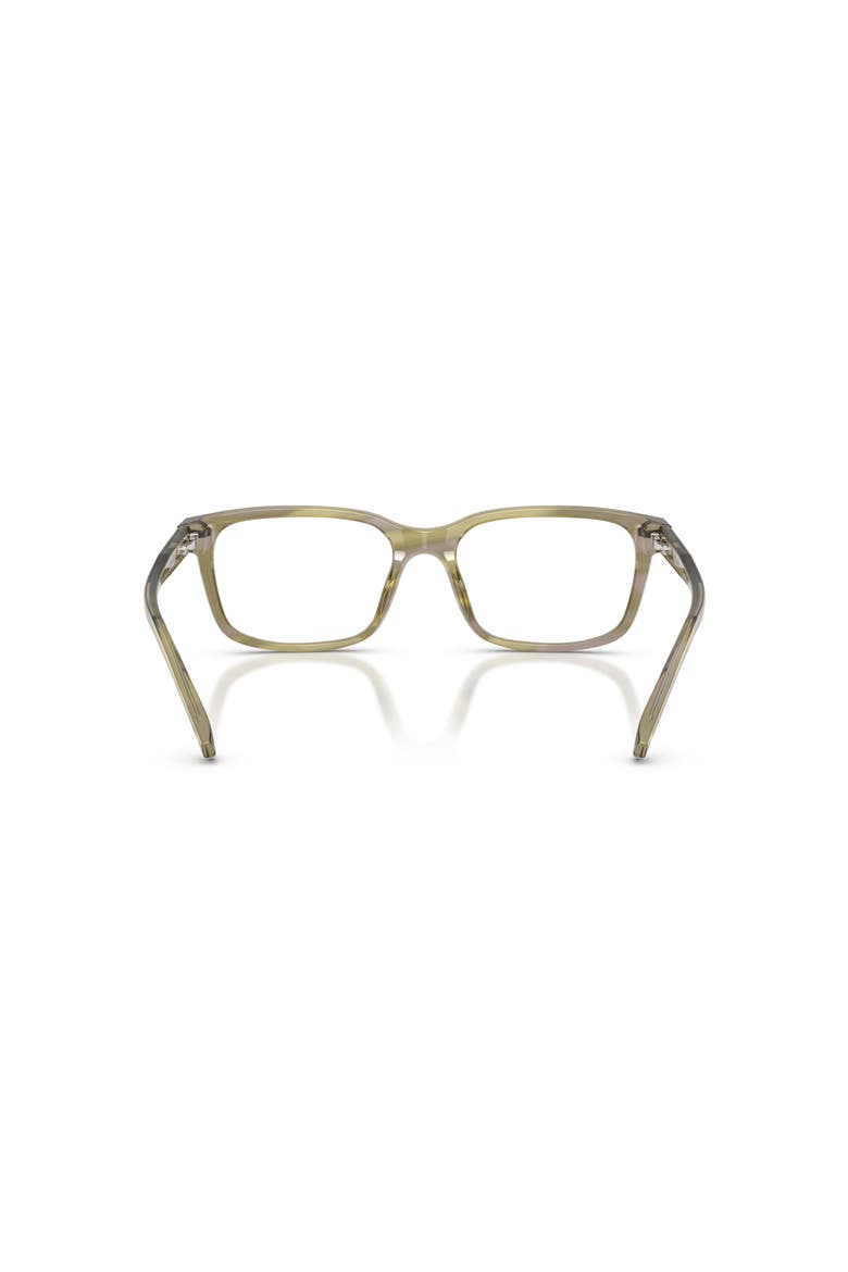 54mm Square optical glasses, Alternate, color, Green