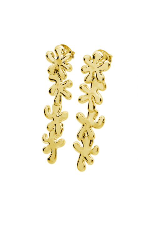 4 Drop Splash Earrings