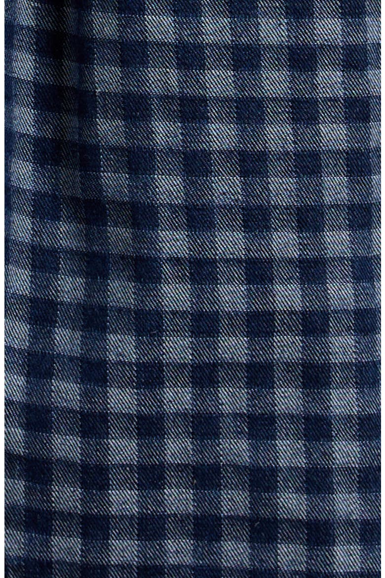 Kids' Checkerboard Print Pants, Alternate, color, BLUE