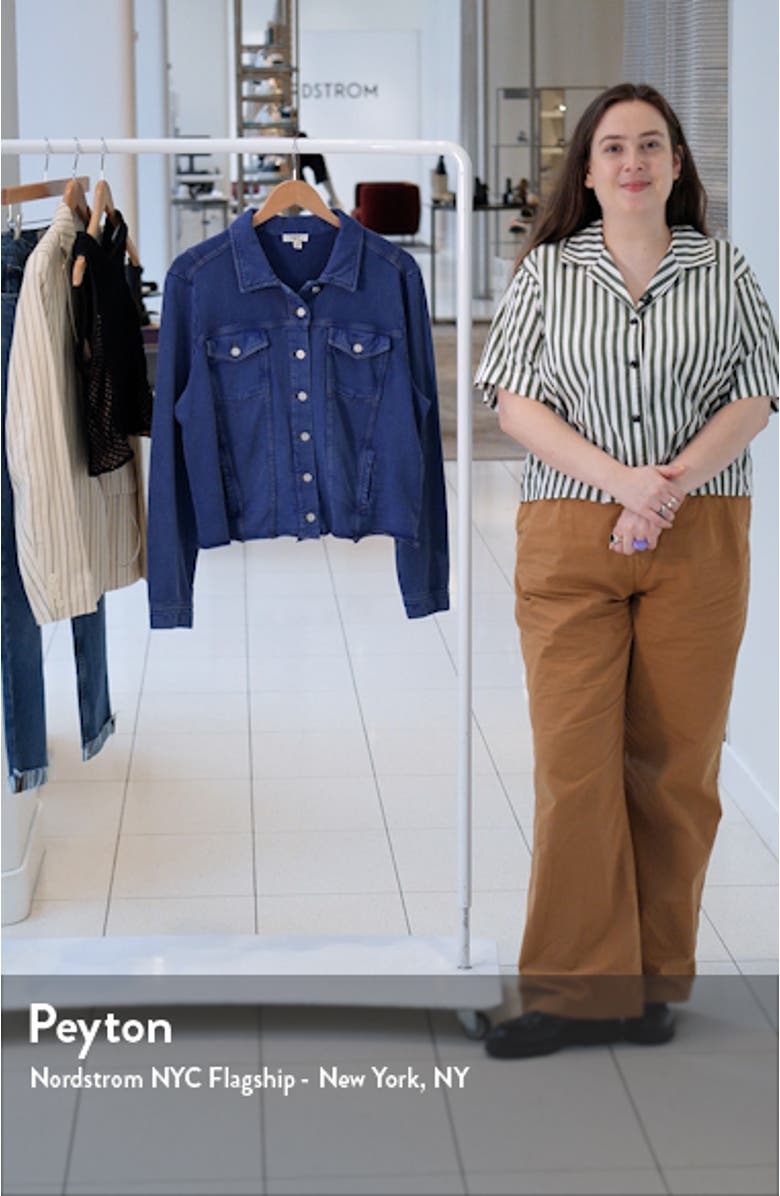 French Terry Trucker Jacket, sales video thumbnail