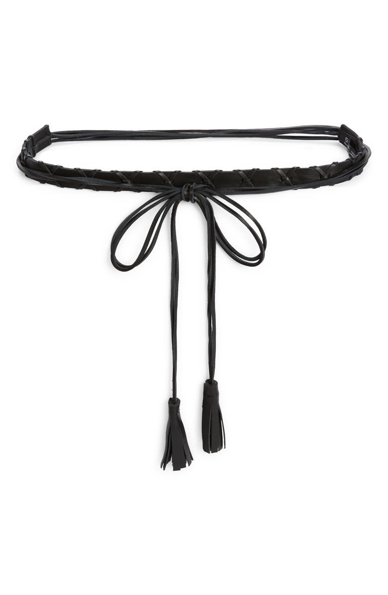 Ada Leather Belt, Main, color,